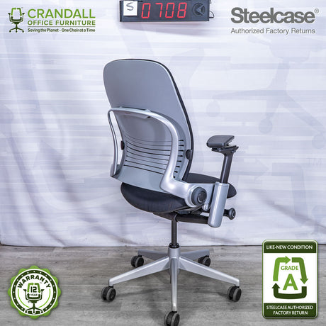 S-0708 - Steelcase V2 Leap - Grade A