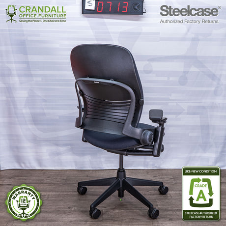S-0713 - Steelcase V2 Leap - Grade A