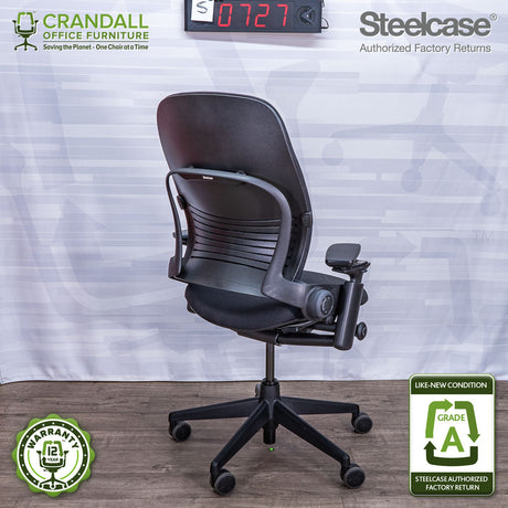 S-0727 - Steelcase V2 Leap - Grade A