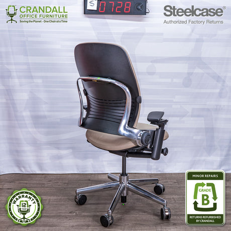 S-0728 - Steelcase V2 Leap - Grade B