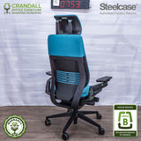 S-0753 - Steelcase Gesture with Headrest - Grade B