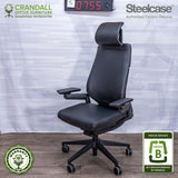 S-0755 - Steelcase Gesture with Headrest - Grade B