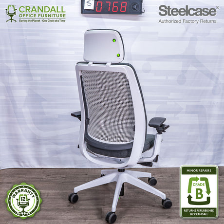 S-0768 - Steelcase Series 2 with Headrest - Grade B