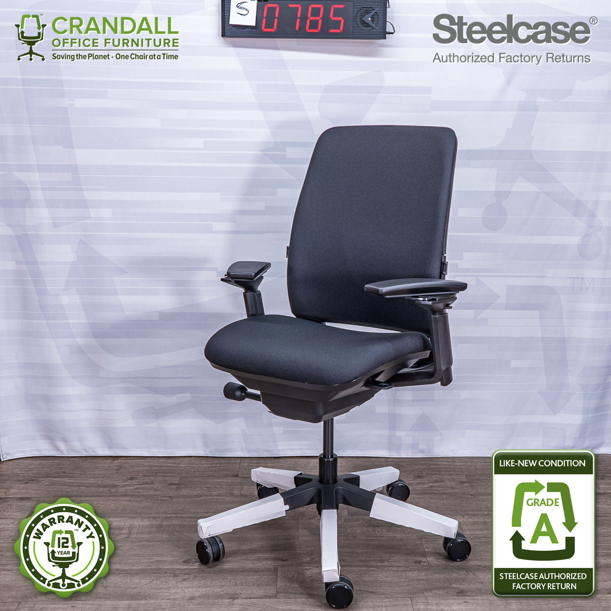 S-0785 - Steelcase Amia - Grade A