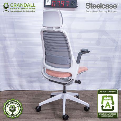 S-0797 - Steelcase Series 1 with Headrest - Grade A