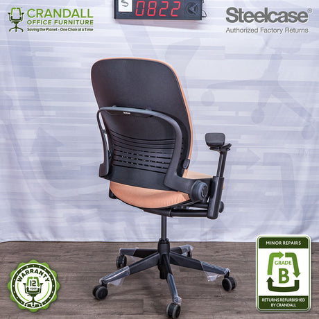 S-0822 - Steelcase V2 Leap - Grade A