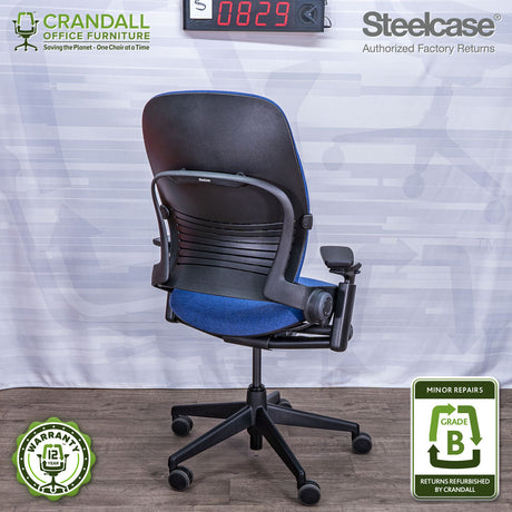 S-0829 - Steelcase V2 Leap - Grade A