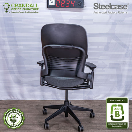 S-0834 - Steelcase V2 Leap - Grade A