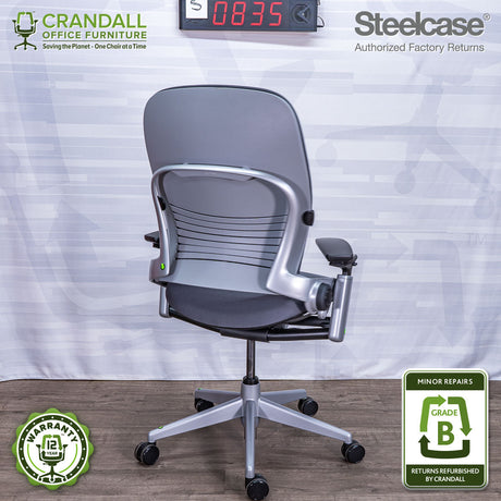 S-0835 - Steelcase V2 Leap - Grade B
