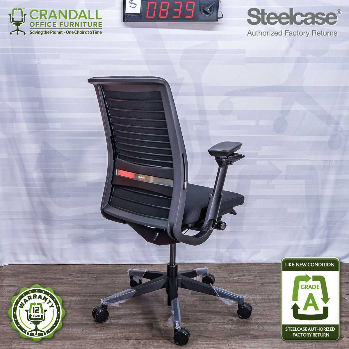 S-0839 - Steelcase V2 Think - Grade A
