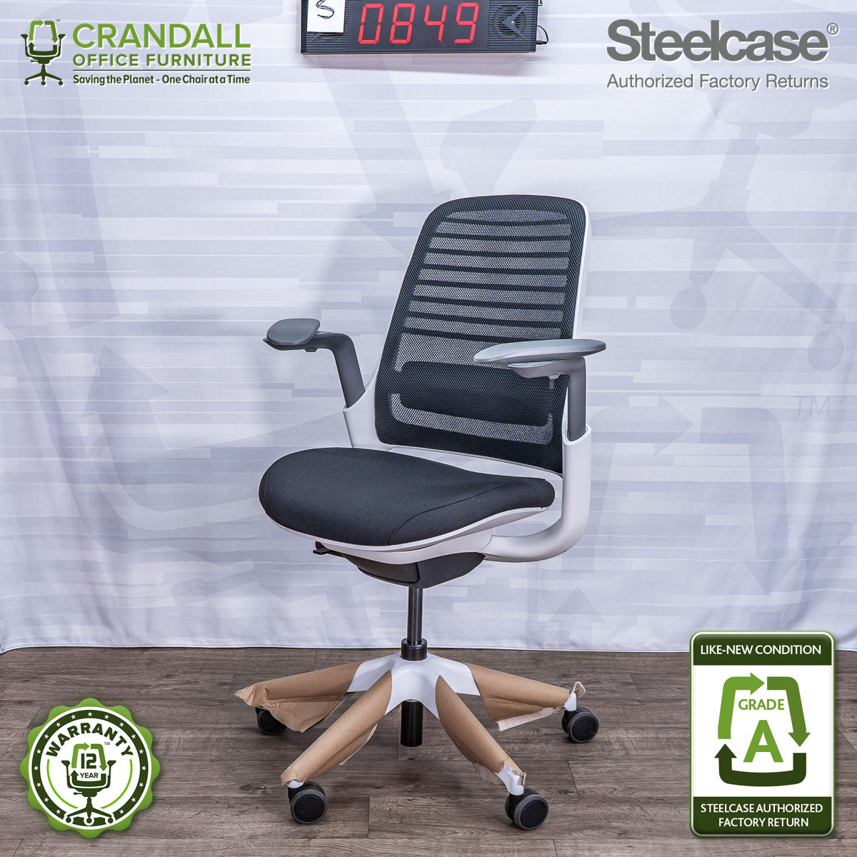 S-0849 - Steelcase Series 1 - Grade A – Crandall Office Furniture