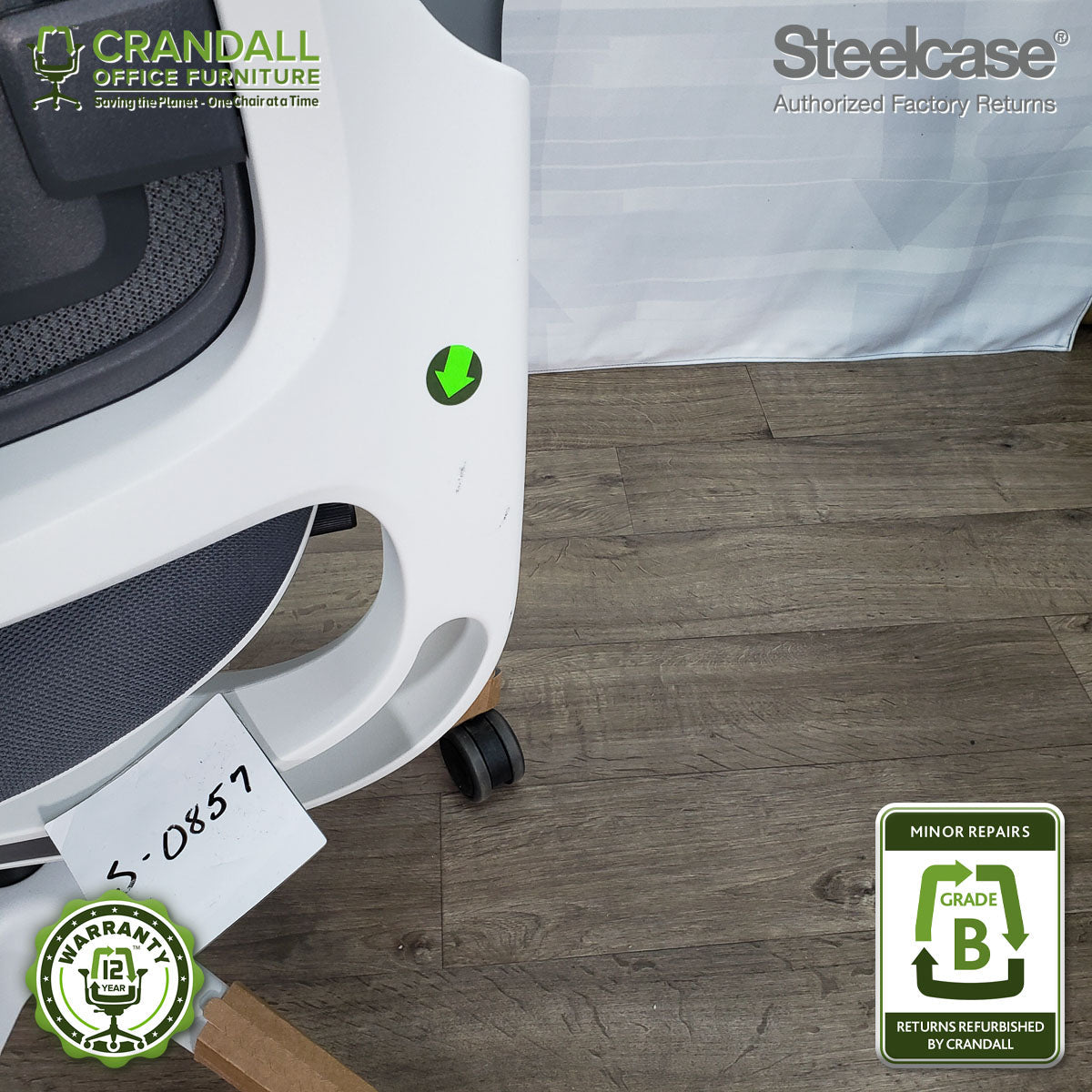 S-0857 - Steelcase Series 1 - Grade B