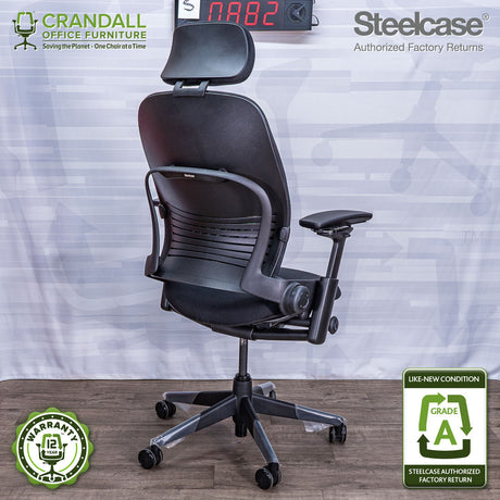 S-0882 - Steelcase V2 Leap - Grade A