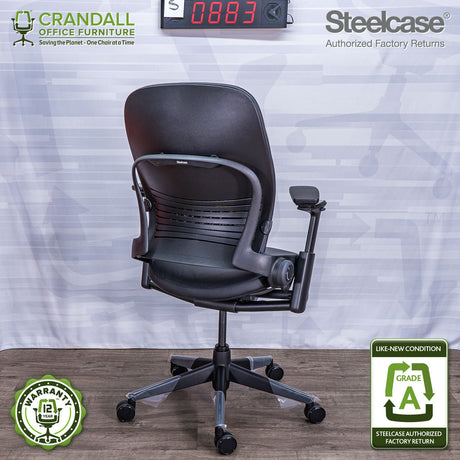 S-0883 - Steelcase V2 Leap - Grade A