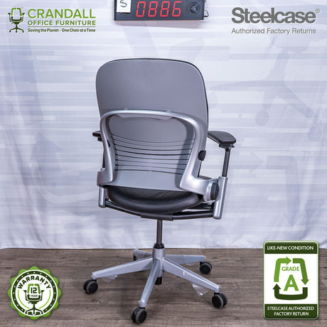 S-0886 - Steelcase V2 Leap - Grade A