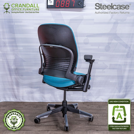S-0887 - Steelcase V2 Leap - Grade A