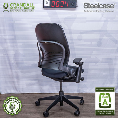 S-0894 - Steelcase V2 Leap - Grade A