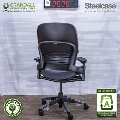 S-0896 - Steelcase V2 Leap - Grade A
