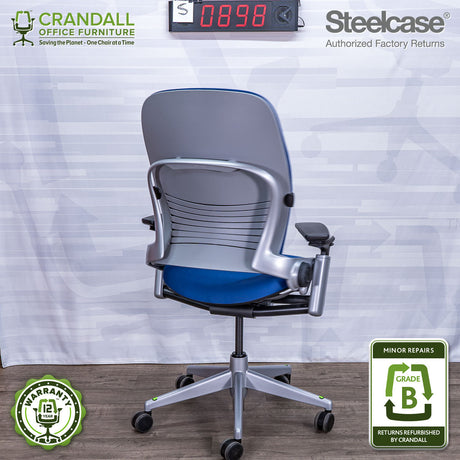 S-0898 - Steelcase V2 Leap - Grade B