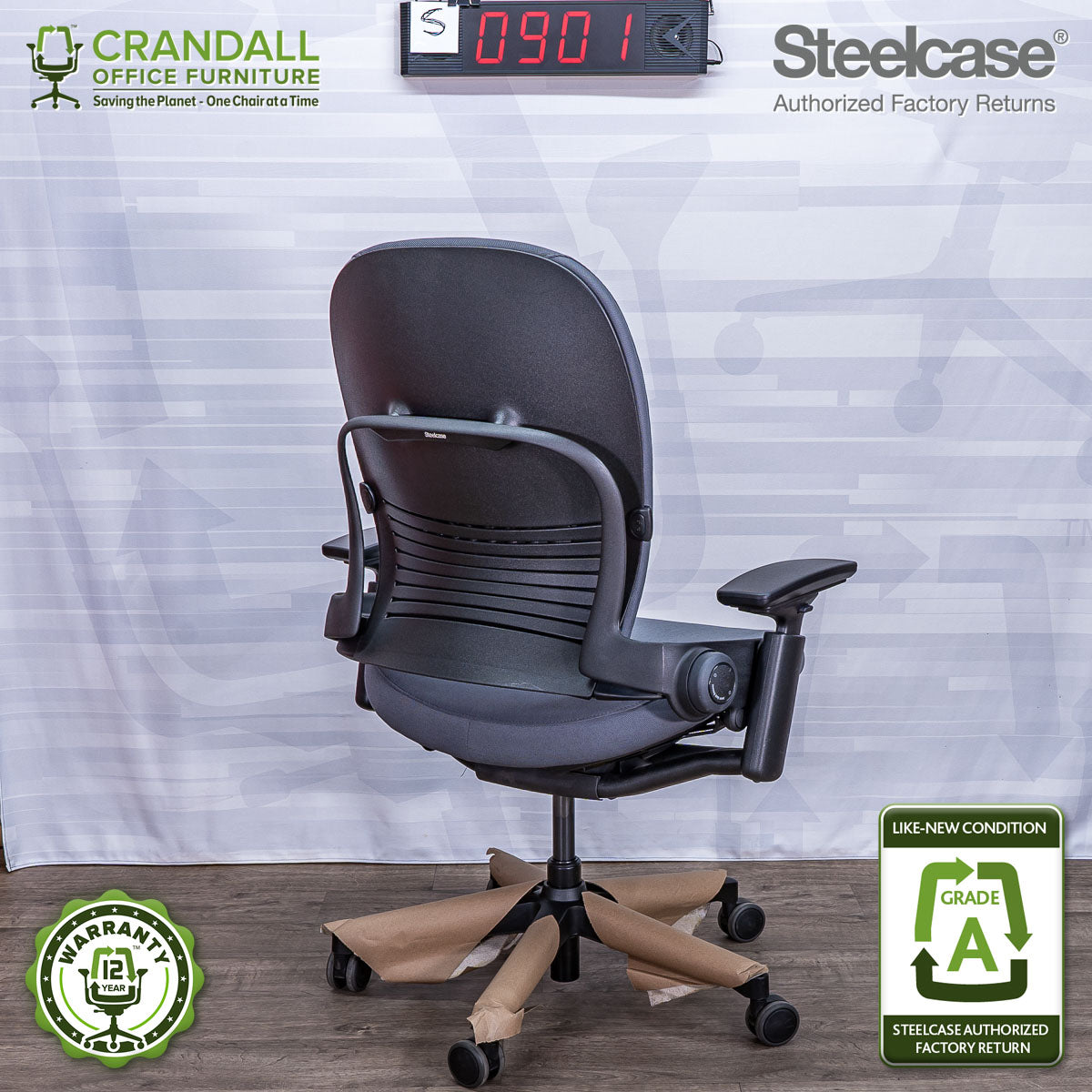 S-0901 - Steelcase Leap Plus - Grade A