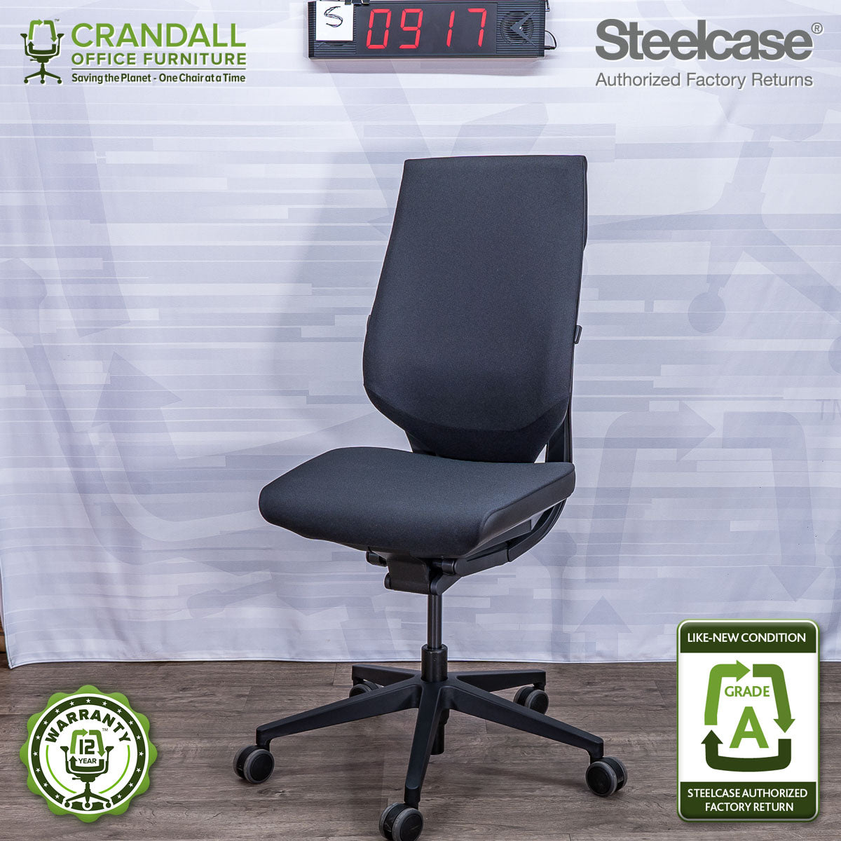 S-0917 - Steelcase Gesture - Grade A
