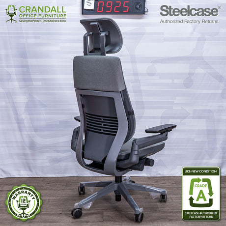 S-0925 - Steelcase Gesture with Headrest - Grade A