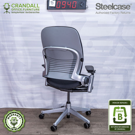 S-0940 - Steelcase V2 Leap - Grade A