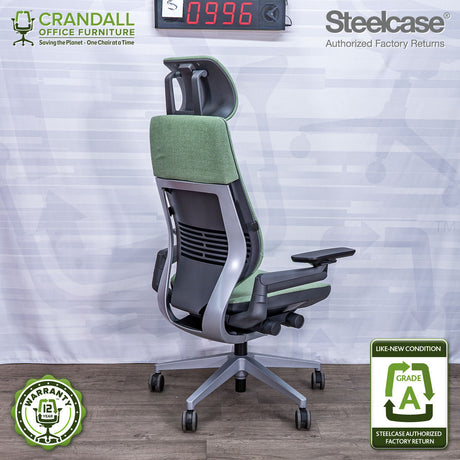 S-0996 - Steelcase Gesture with Headrest - Grade A