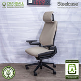S-1009 - Steelcase Gesture with Headrest - Grade A