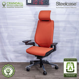 S-1016 - Steelcase Gesture with Headrest - Grade A