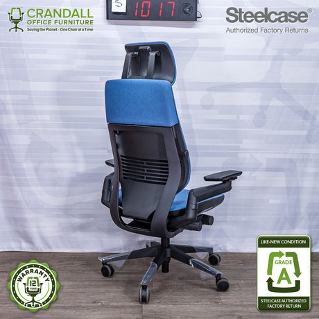 S-1017 - Steelcase Gesture with Headrest - Grade A