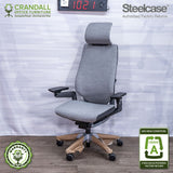 S-1021 - Steelcase Gesture with Headrest - Grade A