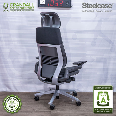 S-1039 - Steelcase Gesture with Headrest - Grade A
