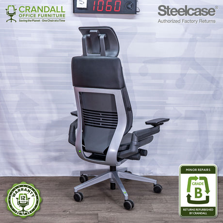 S-1060 - Steelcase Gesture with Headrest - Grade B