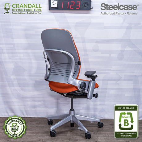 S-1123 - Steelcase V2 Leap - Grade B