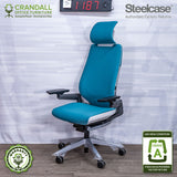S-1187 - Steelcase Gesture with Headrest - Grade A