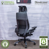 S-1192 - Steelcase Gesture with Headrest - Grade A