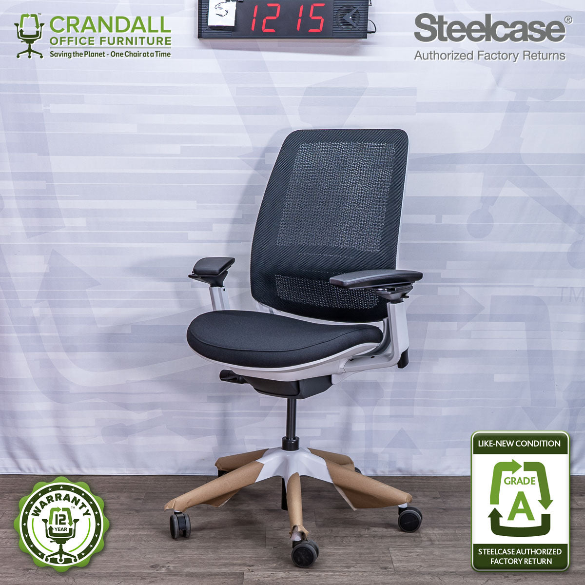 S-1215 - Steelcase Series 2 - Grade A – Crandall Office Furniture