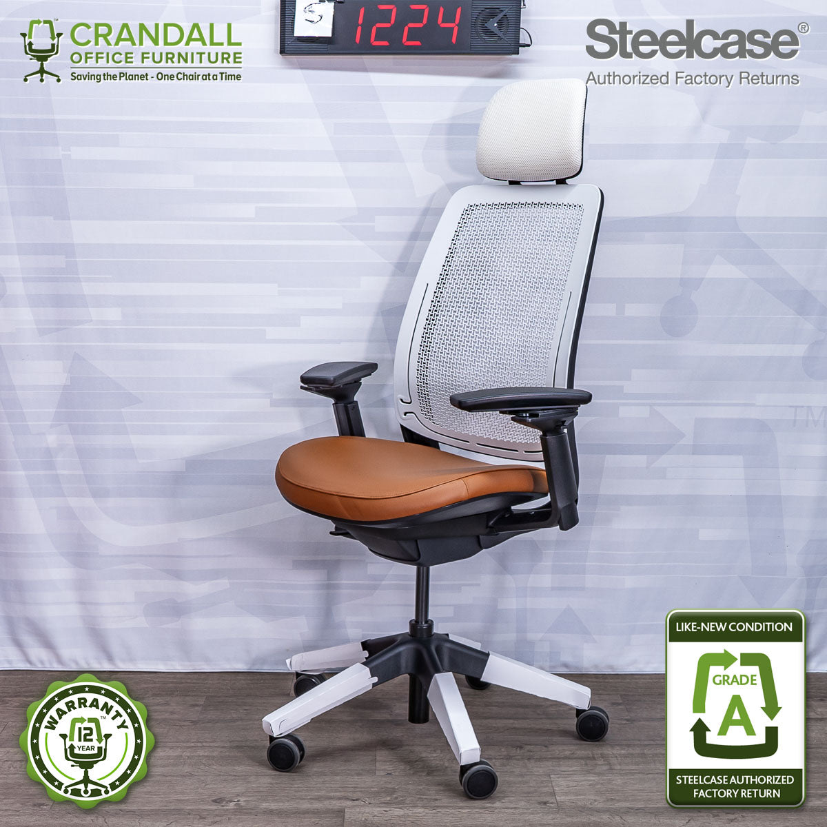S-1224 - Steelcase Series 2 - Grade A – Crandall Office Furniture