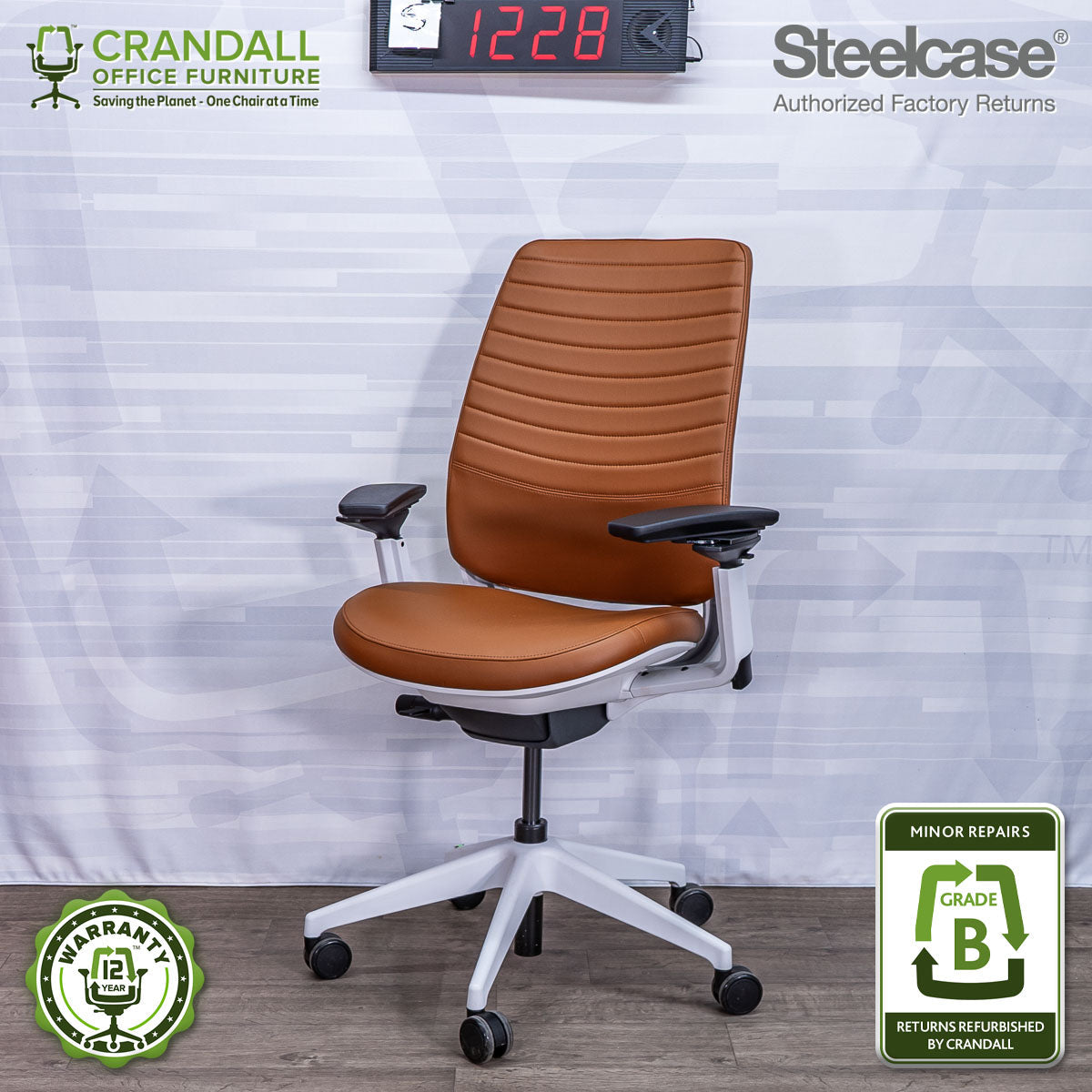S-1228 - Steelcase Series 2 - Grade B – Crandall Office Furniture