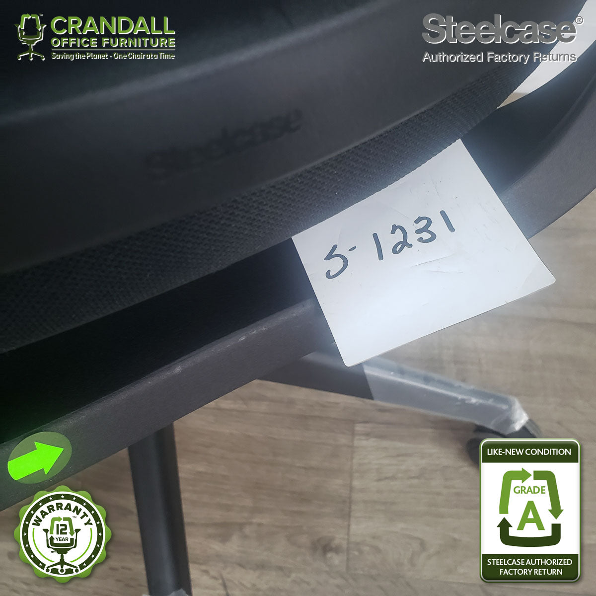 S-1231 - Steelcase Series 2 - Grade B