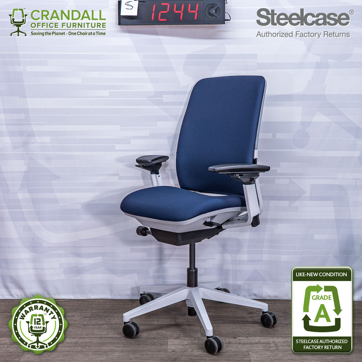 S-1244 - Steelcase Amia - Grade A – Crandall Office Furniture