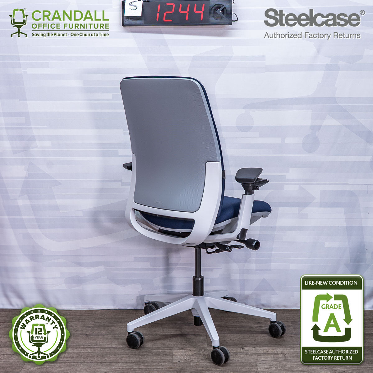 S-1244 - Steelcase Amia - Grade A – Crandall Office Furniture
