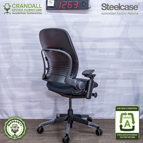 S-1263 - Steelcase V2 Leap - Grade A