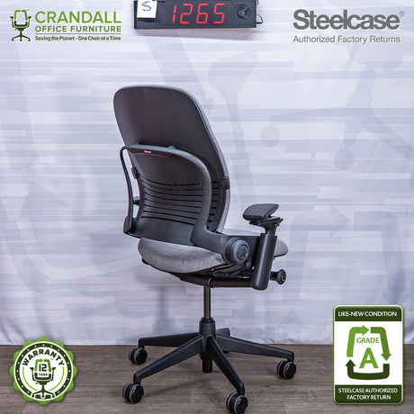 S-1265 - Steelcase V2 Leap - Grade A