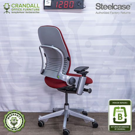 S-1280 - Steelcase V2 Leap - Grade B