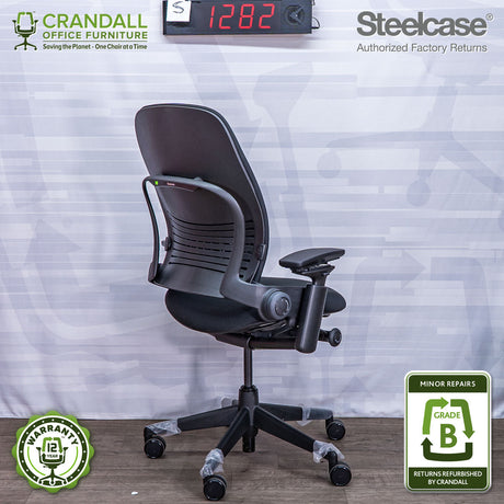 S-1282 - Steelcase V2 Leap - Grade B