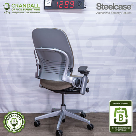 S-1289 - Steelcase V2 Leap - Grade B