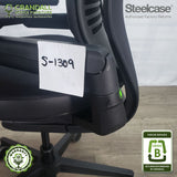 S-1309 - Steelcase Gesture with Headrest - Grade B