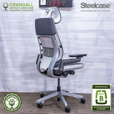 S-1331 - Steelcase Gesture with Headrest - Grade B